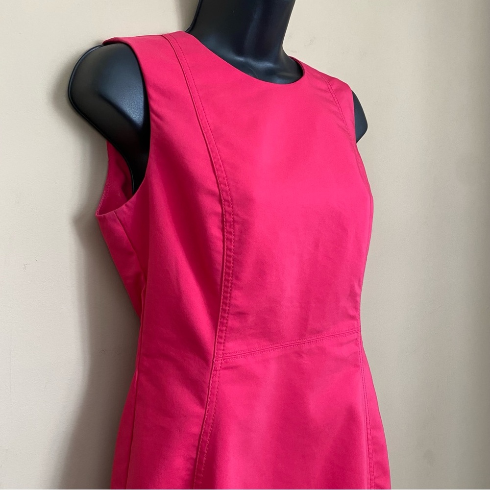 Calvin Klein Hot Pink Sleeveless Sheath Dress - Picture 4 of 9